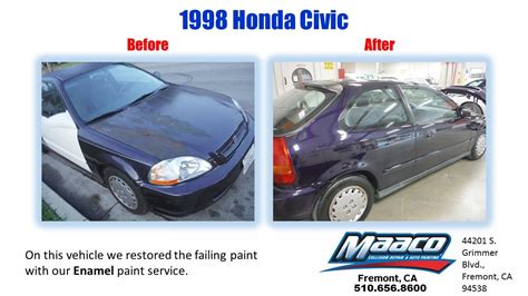 Before And After Maaco Paint Job – View Painting