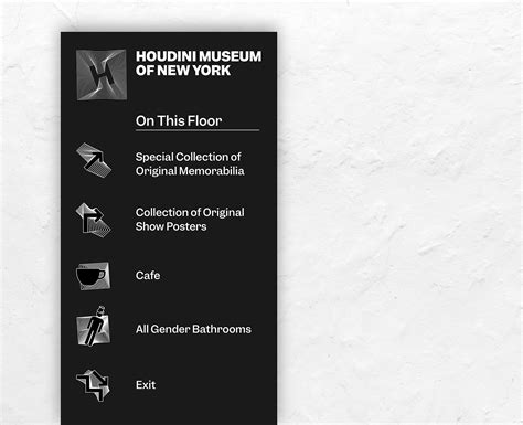 Houdini Museum of New York: Brand Identity on Behance