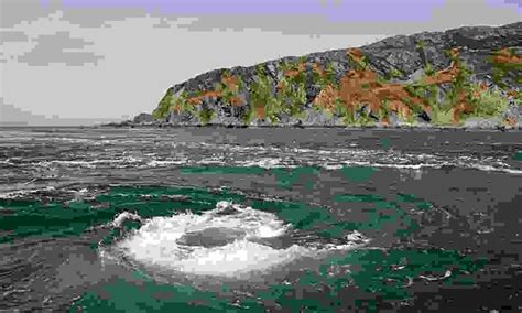 The whirlpool of Corryvreckan (Creative Commons: Walter Baxter) Spin ...