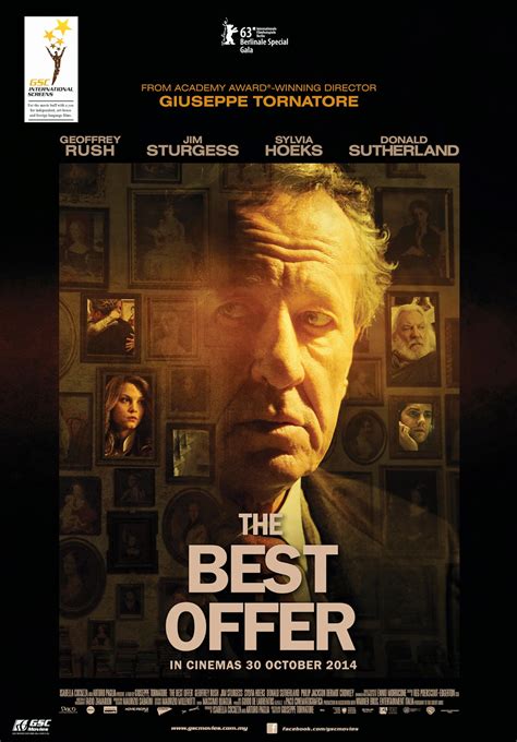 Movie Review: The Best Offer (2013) Geoffrey Rush, Jim Sturgess ...