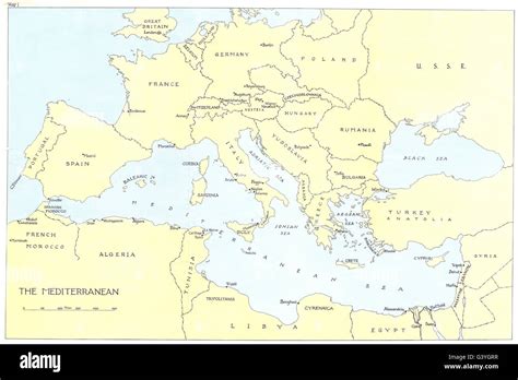 Ww2 map europe hi-res stock photography and images - Alamy