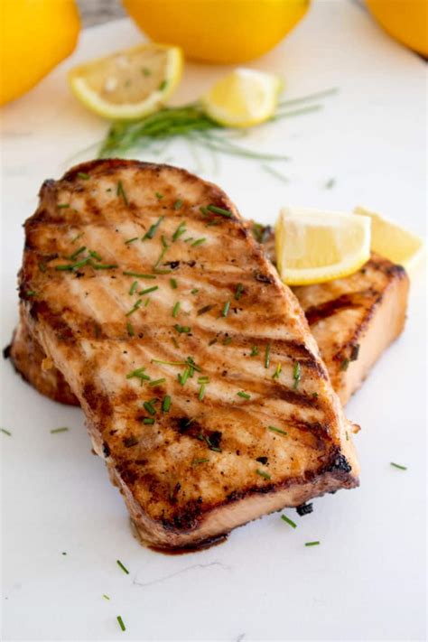 Grilled Swordfish - Laughing Spatula