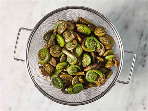 Sautéed Fiddleheads Recipe