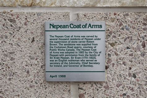 Memorials in Ottawa: Nepean Coat of Arms