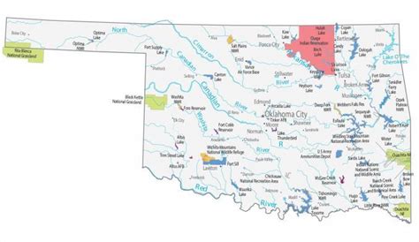 Oklahoma County Map - GIS Geography