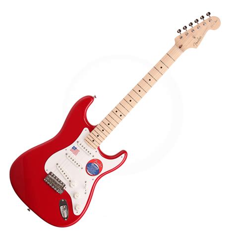 Fender Eric Clapton Stratocaster Electric Guitar, Torino Red at Gear4music