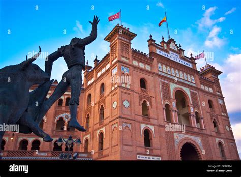 Bullfighting arena in Madrid, Las Ventas Stock Photo - Alamy