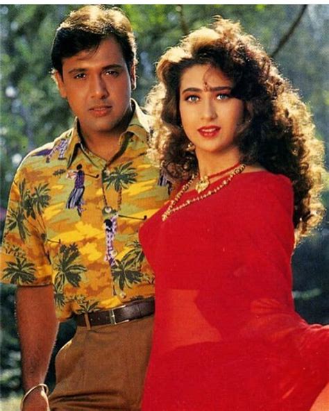 #govinda#karishmakapoor | Beautiful bollywood actress, Vintage ...