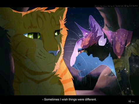 Fireheart can never love Spottedleaf the way he loved Sandstorm ...