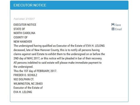 What are Public Notices? | North Carolina Press Association