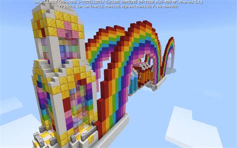 Rainbow Parkour Part 2 Minecraft Map