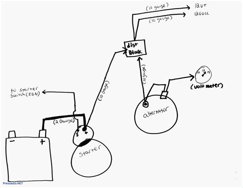 One Wire Alternator Wiring Diagram Chevy - Cadician's Blog