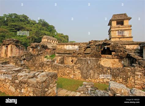 Mayan ruins Palenque, Chiapas, Mexico Stock Photo - Alamy