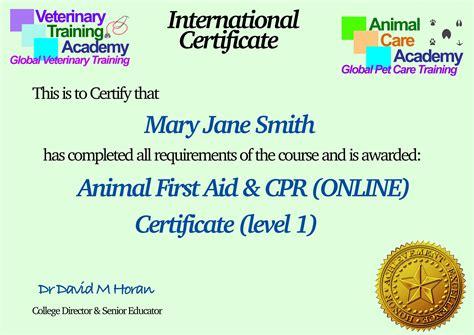 FREE Animal First Aid & CPR ONLINE Course - Animal Care Academy