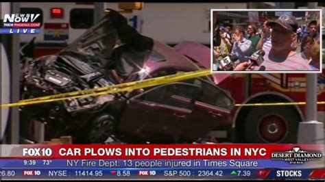 Car Jumps Curb & Crashes Into Crowd In NYC Leaving 1 Dead & Many Injured