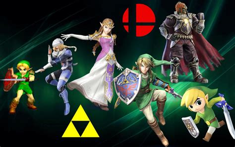 Smash bros. Zelda characters by Triforce-Knight95 on DeviantArt