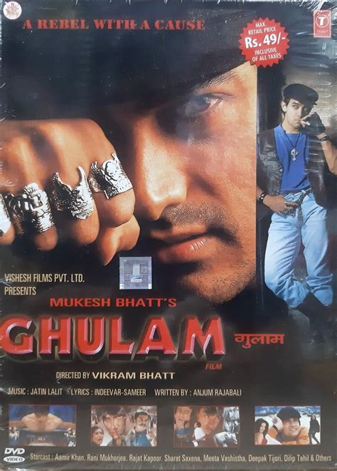 Ghulam - Aamir Khan, Rani Mukerji - Bollywood Hindi Movie DVD | eBay