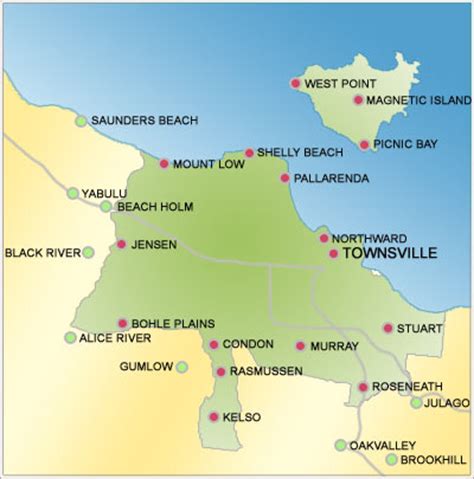 Townsville Map - Australia