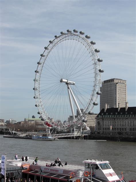 Free Images - london eye ferris wheel 1