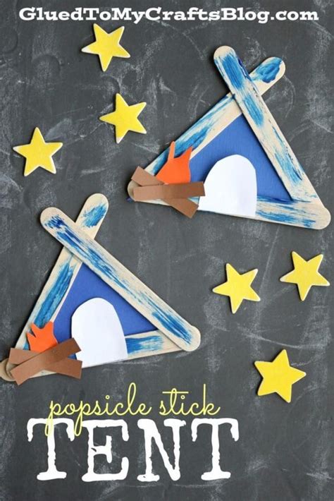 10 Magnifiques bricolages pour enfants faits avec des bâtons popsicles! - Trucs et Bricolages ...