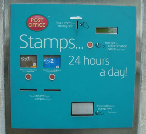 Gloucester post office stamp machine. Does it actually wor… | Flickr