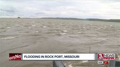 Flooding continues in Rock Port, Missouri