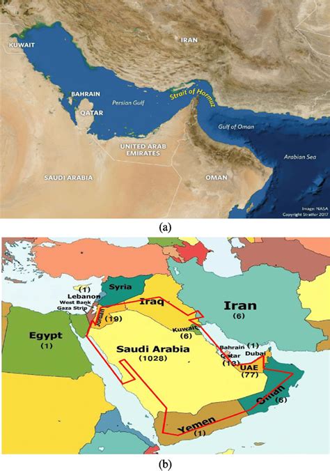 (a) Persian Gulf, Strait of Hormuz, Gulf of Oman, and Arabia Sea [28 ...