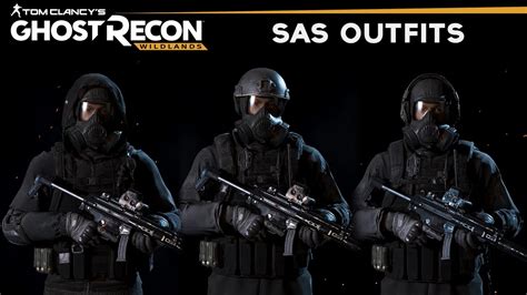 Ghost Recon Wildlands - How to make SAS Outfits (British S.A.S. Uniform) - YouTube