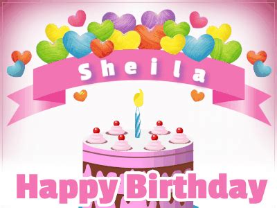 Happy Birthday Sheila GIF 9