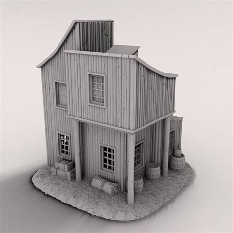 medieval house 3D model 3D printable | CGTrader