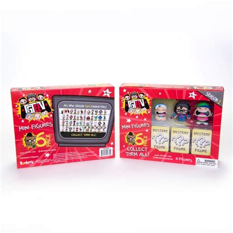 FGTeeV Mystery Figures 6 Pack Assortment - Smyths Toys UK