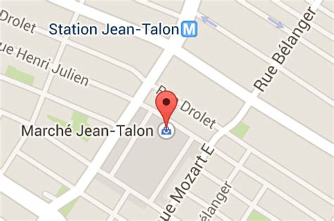 Map of jean talon market | Map, Map screenshot, Marketing