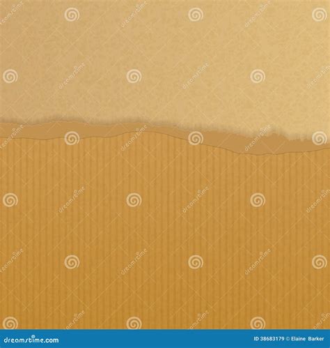 Torn Brown Paper Background Stock Vector - Illustration of ripped ...