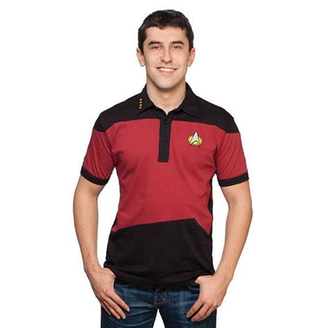 Star Trek TNG Uniform Polo – AWESOMAGE!