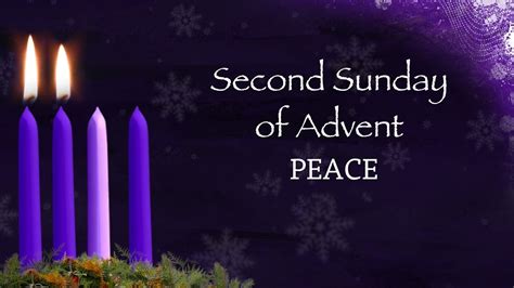 Second Sunday of Advent: Peace - YouTube