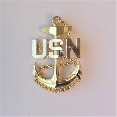 Navy Chief Large Metal Fouled Anchor 4 Inch With Pins and - Etsy