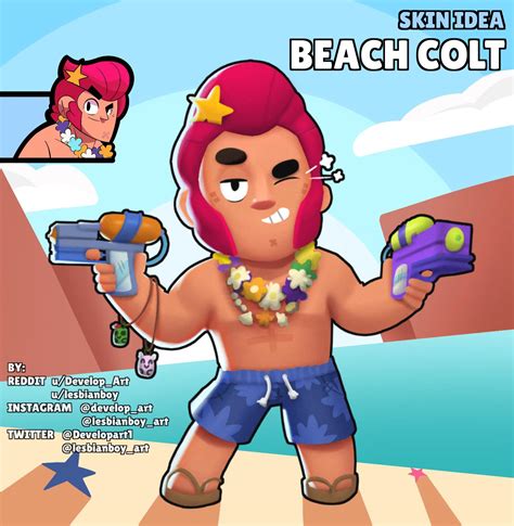 Download New Colt Skins Brawl Stars Images | Newskinsgallery