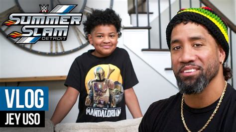 Jey Uso’s son predicts Tribal Combat: WWE SummerSlam 2023 Vlog - YouTube