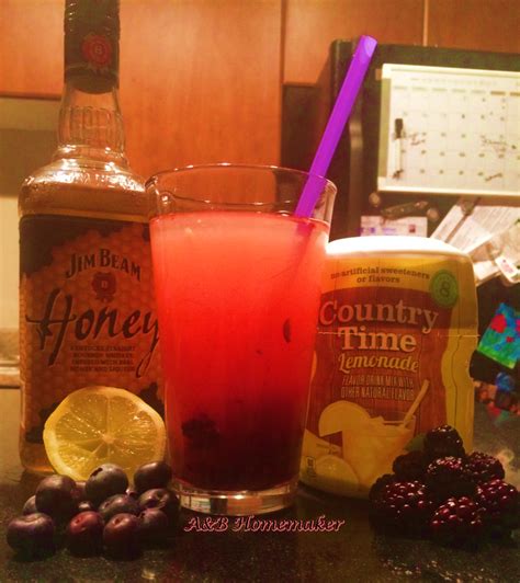 Purple Whiskey Lemonade — A&B Homemaker