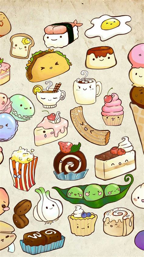 Cute Foods Wallpapers - Wallpaper Cave