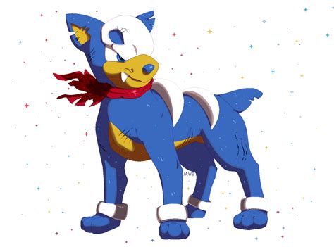 Shiny Houndour by Willow-Pendragon on DeviantArt