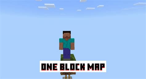 Download One Block Map for Minecraft PE - 1 Block Map for MCPE