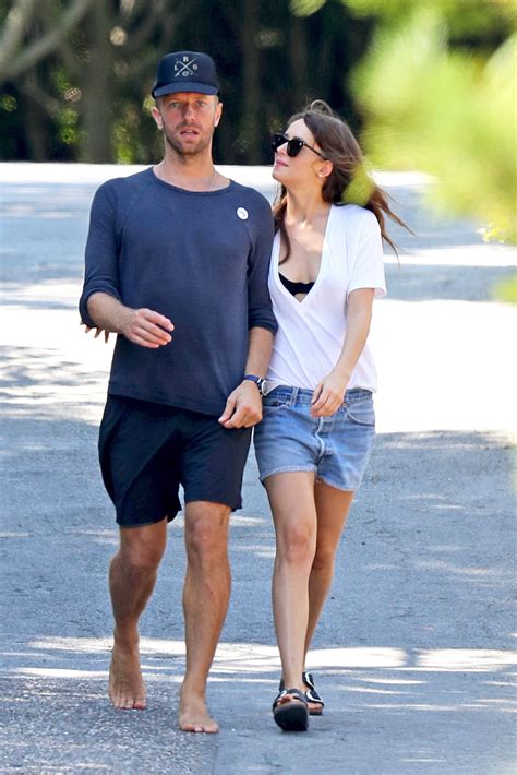 Dakota Johnson With Chris Martin in the Hamptons August 7, 2019 – Star ...