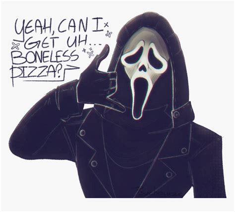 Ghostface Dbd Fanart, HD Png Download - kindpng