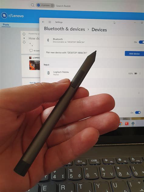 how can I conmect this pen to my Yoga 7i? : r/Lenovo