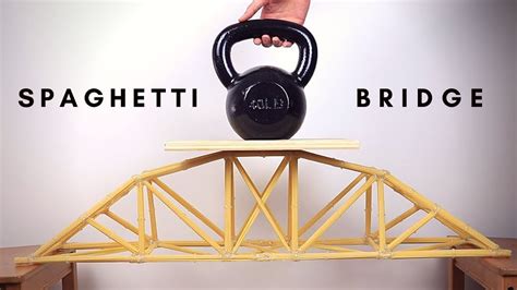 Spaghetti Bridge Competition - YouTube