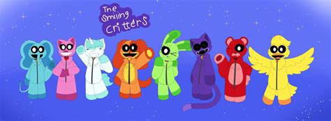 The smiling critters! (Poppy playtime art) by KuwoShiZilla on DeviantArt