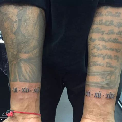 Kanye West Tattoos His Daughter and His Mother’s Birthdates on Him - XXL