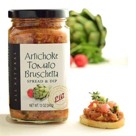 Elki Artichoke Tomato Bruschetta | Tomato bruschetta, Hot appetizers ...