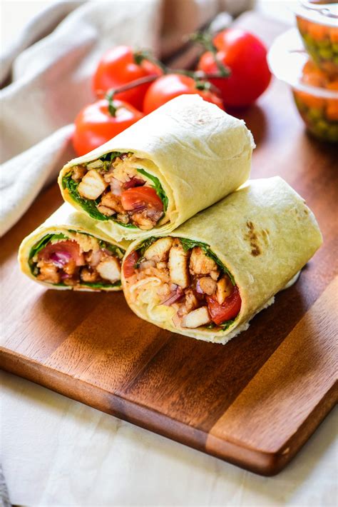 BBQ Chicken Wrap - Libby's Vegetables